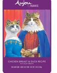 Rawz Aujou Cat Pouch, Chicken Breast & Duck 2.46oz.