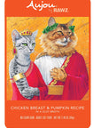 Rawz Aujou Cat Pouch, Chicken Breast & Pumpkin 2.46oz.