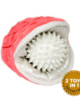 Oyster with Pearl Squeaker Dog Toy