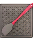 Silicone Therapeutic Dog Lick Mat with Silicone Spatula
