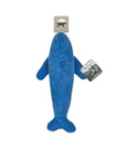 Whale Plush Squeaker Dog Toy