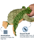 Animated Frog Dog Toy