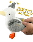 Animated Seagull Toy for Dogs