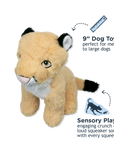 Crunch Mountain Lion Dog Toy