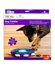 Dog Twister Interactive Treat Puzzle, Purple