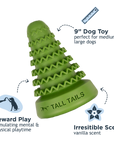 Natural Rubber Evergreen Reward Dog Toy