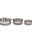 Stainless Bowl w/ Silicone Bottom