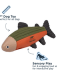 Fish Latex Squeaker Dog Toy
