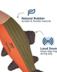Fish Latex Squeaker Dog Toy