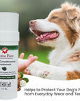 Paw Conditioning Treatment Roll on Applicator- Moisturizing Paw, Snout and Pad Rescue, 2oz