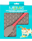 Silicone Therapeutic Dog Lick Mat with Silicone Spatula