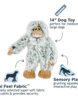 Yeti with Squeaker Dog Toy