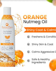 Orange Nutmeg Vetiver Shiny Shampoo & Conditioner, 13.5 oz.