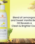 Lemongrass Vanilla Bean Brightening Shampoo & Conditioner, 13.5 oz.