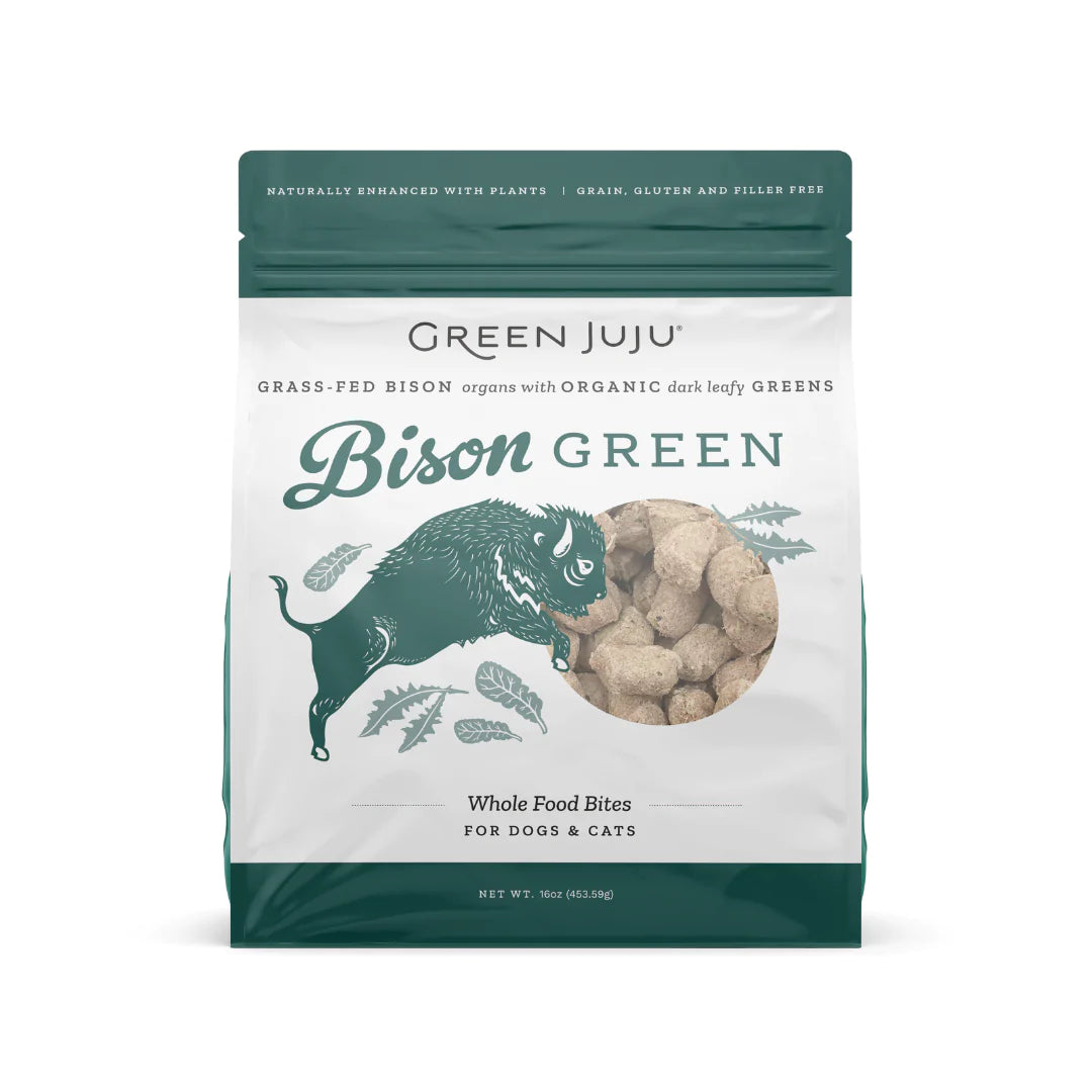 Bison Green Whole Bites, 16 oz. – Tom & Hound