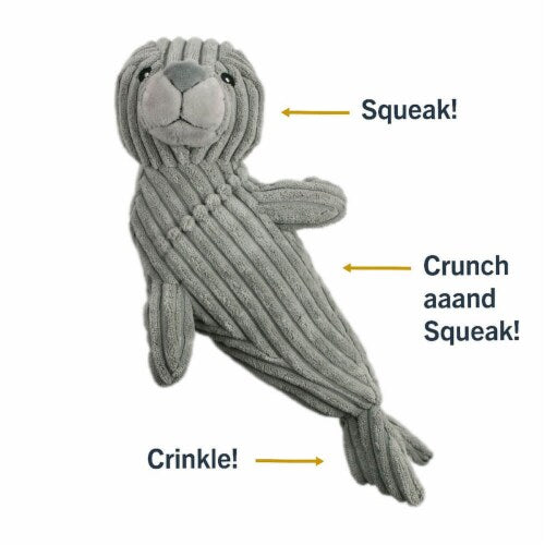 Plush Seal with Crunch Toy