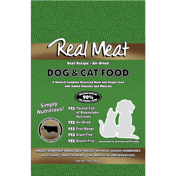 Air-Dried Dog & Cat Food, Beef