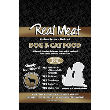 Air-Dried Dog & Cat Food, Venison