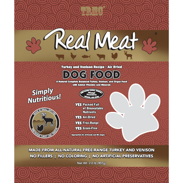 Air-Dried Dog Food, Turkey/Venison