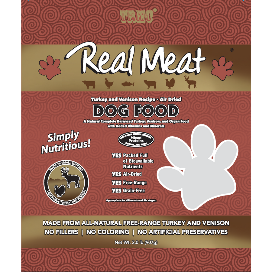 Air-Dried Dog Food, Turkey/Venison