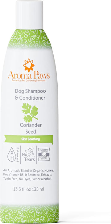 Shampoo & Conditioner Coriander Seed- Skin Soothing, 13.5 oz.