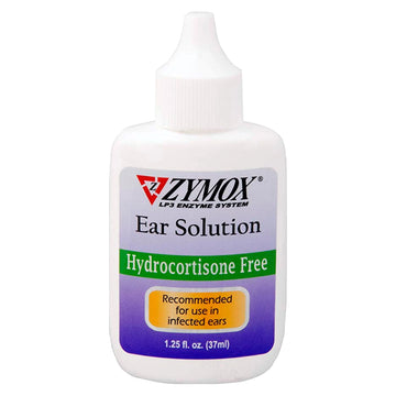 Enzymatic Ear Solution- Hydrocortisone Free Dog & Cat,  1.25 oz.