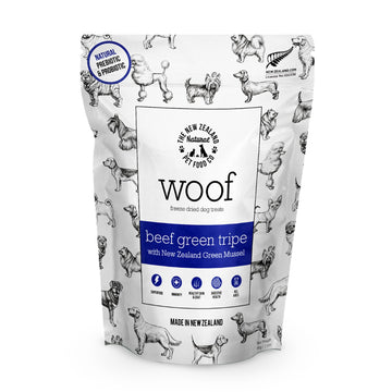 Woof Beef Green Tripe, 1.4 oz.