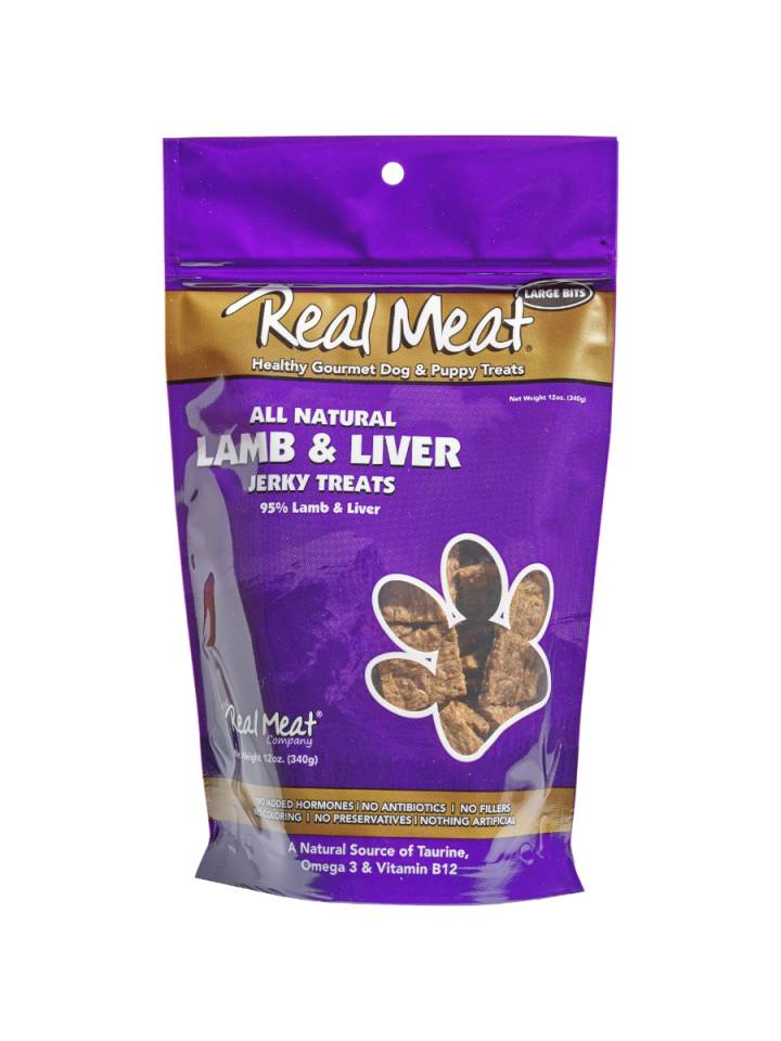 Lamb & Liver Jerky Dog Treats, 12 oz.