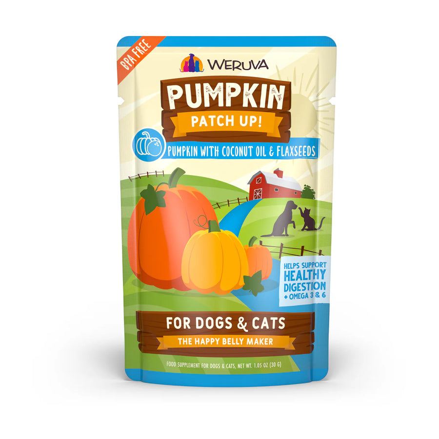 Weruva Pumpkin Puree Pouches, Coconut & Flaxseed