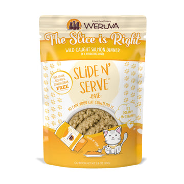Weruva Cat Paté Pouch, Slice Is Right 2.8oz.