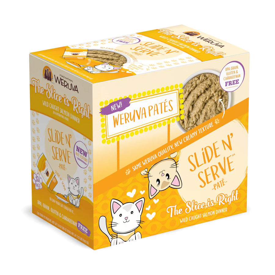 Weruva Cat Paté Pouch, Slice Is Right 2.8oz.