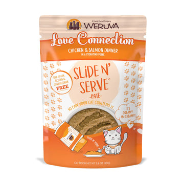 Weruva Cat Paté Pouch, Love Connection 2.8oz.