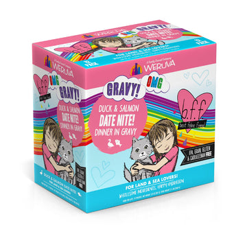Weruva Cat BFF OMG GRAVY Pouch, Date Night 2.8oz.