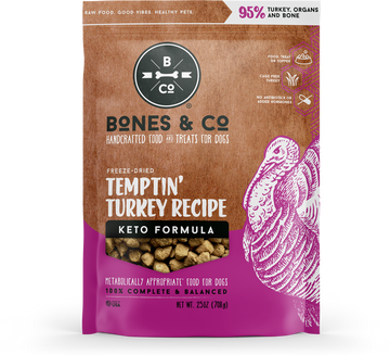 Low-Carb Freeze-Dried Dog Food, Temptin' Turkey