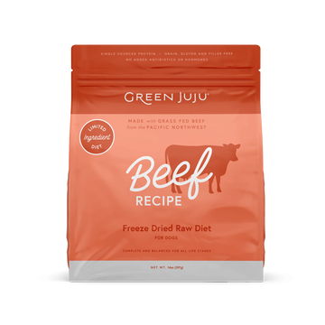 Green Juju Freeze-Dried Raw Diet for Dogs, 14oz.