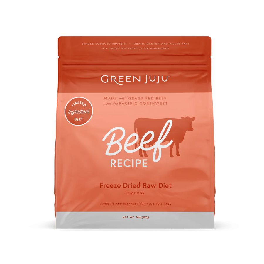 Green Juju Freeze-Dried Raw Diet for Dogs, 14oz.