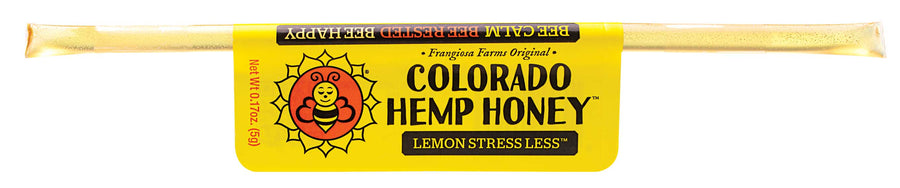 Colorado Hemp Honey Stick Lemon Stressless- 15mg, 0.17oz