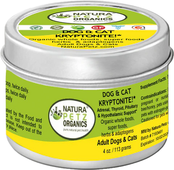 DOG AND CAT KRYPTONITE MEAL TOPPER - ADRENAL, THYROID, PITUITARY & HYPOTHALAMIC SUPPORT* , 4oz