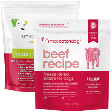 Smallbatch Freeze-Dried Beef Recipe Dog