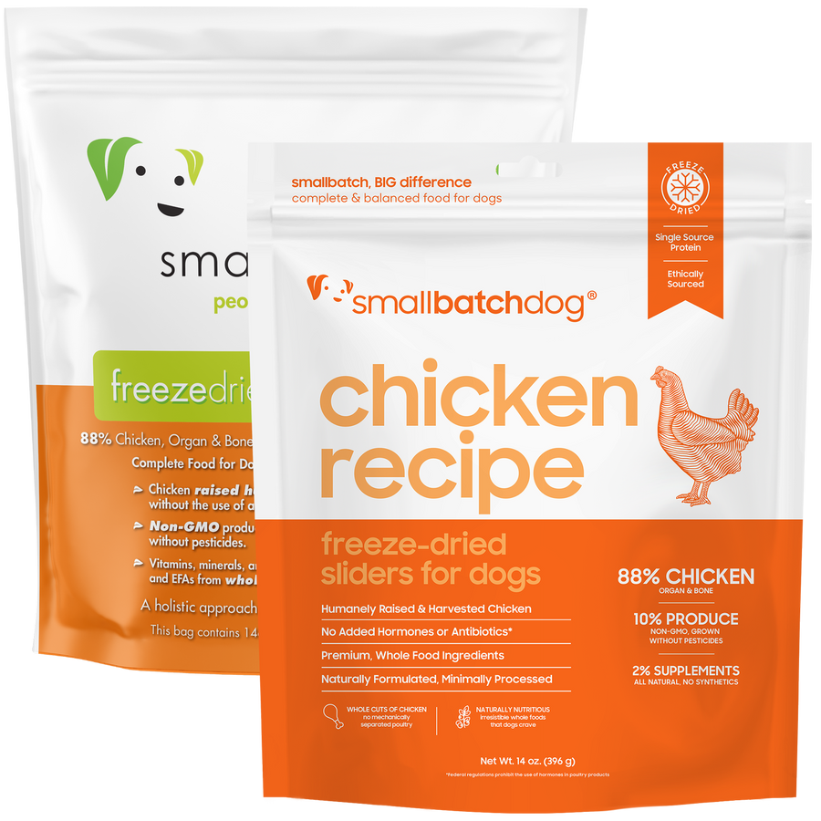 Smallbatch Freeze-Dried Chicken Recipe Dog