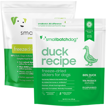Smallbatch Freeze-Dried Duck Recipe Dog
