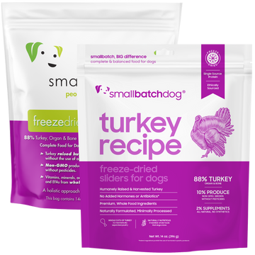 Smallbatch Freeze-Dried Turkey Recipe Dog