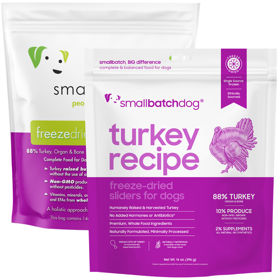 Smallbatch Freeze-Dried Turkey Recipe Dog