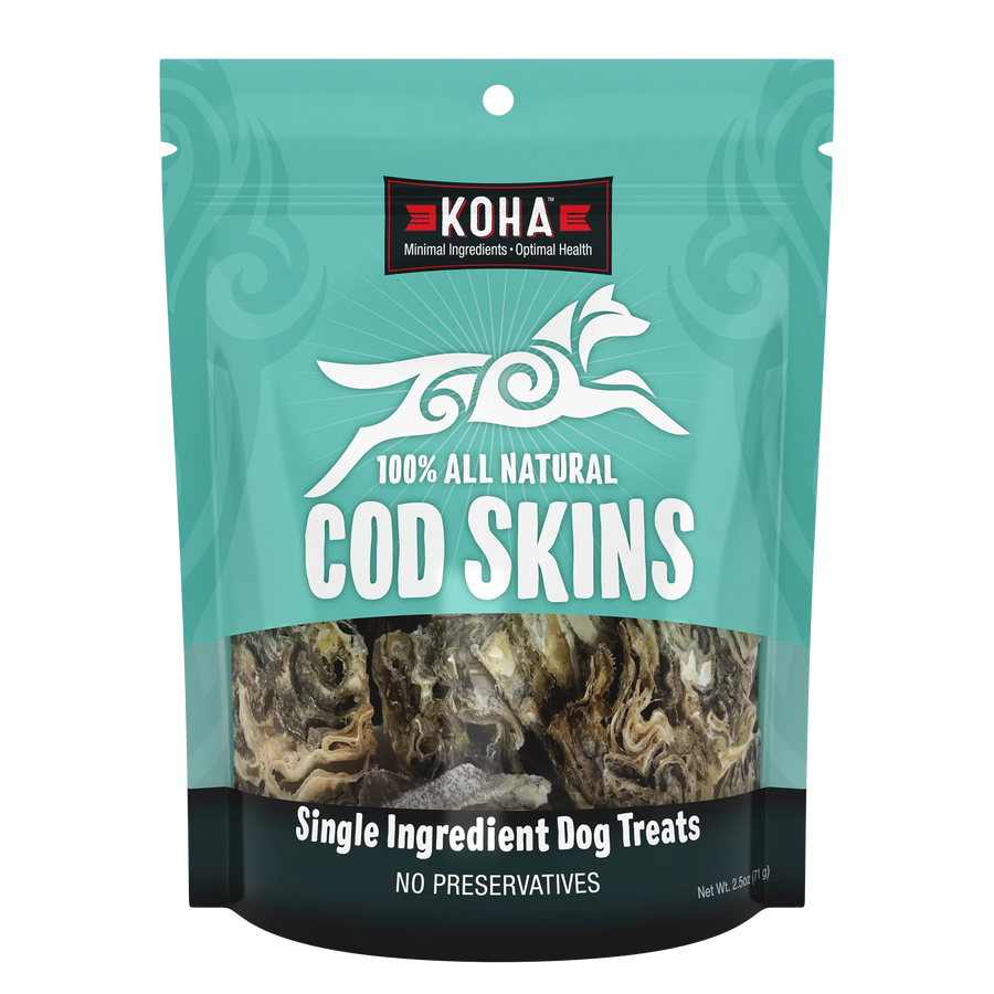 Cod Skins All Natural Treats, 3.25 oz.