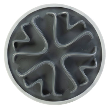 Interactive Slow Feeder, 6", Cool Grey