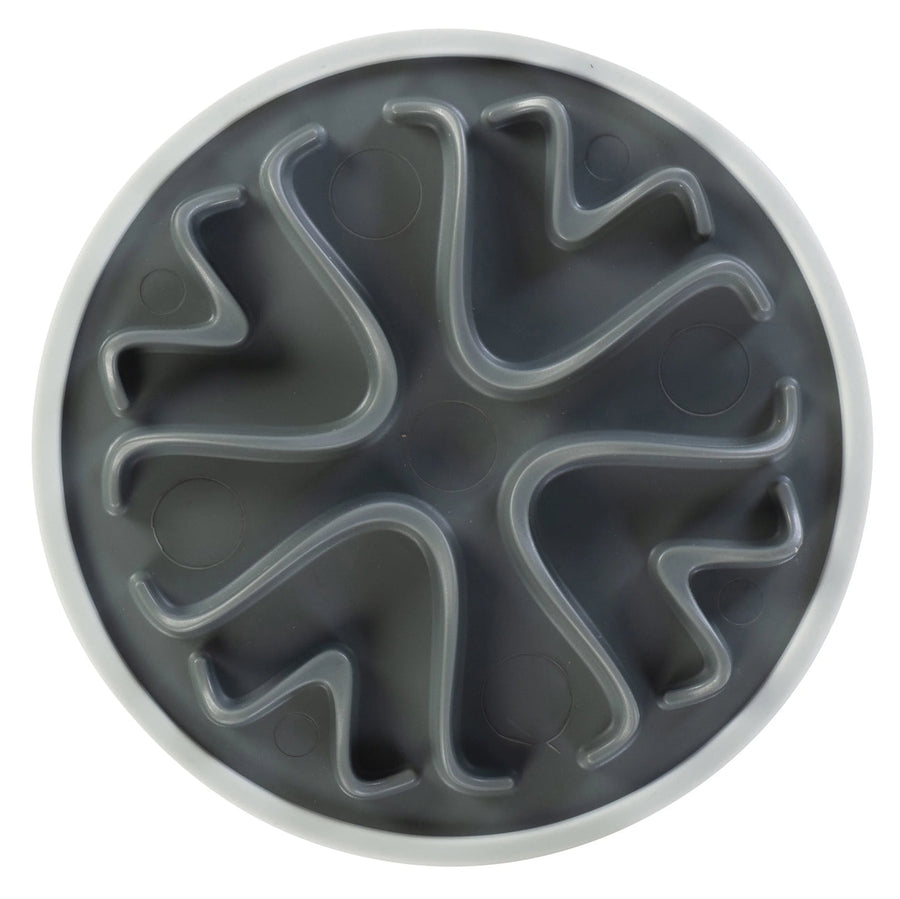 Interactive Slow Feeder, 6", Cool Grey