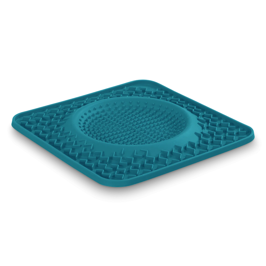 Messy Mutts Therapeutic Dog Lick Bowl Mat, Interactive Dog Feeder