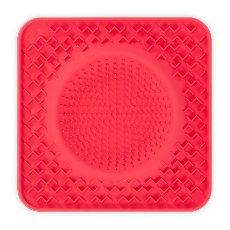 Messy Mutts Therapeutic Dog Lick Bowl Mat, Interactive Dog Feeder