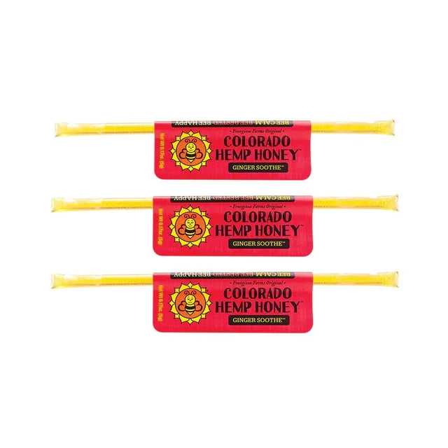 Colorado Hemp Honey Stick Ginger Soothe- 15mg, 0.17oz