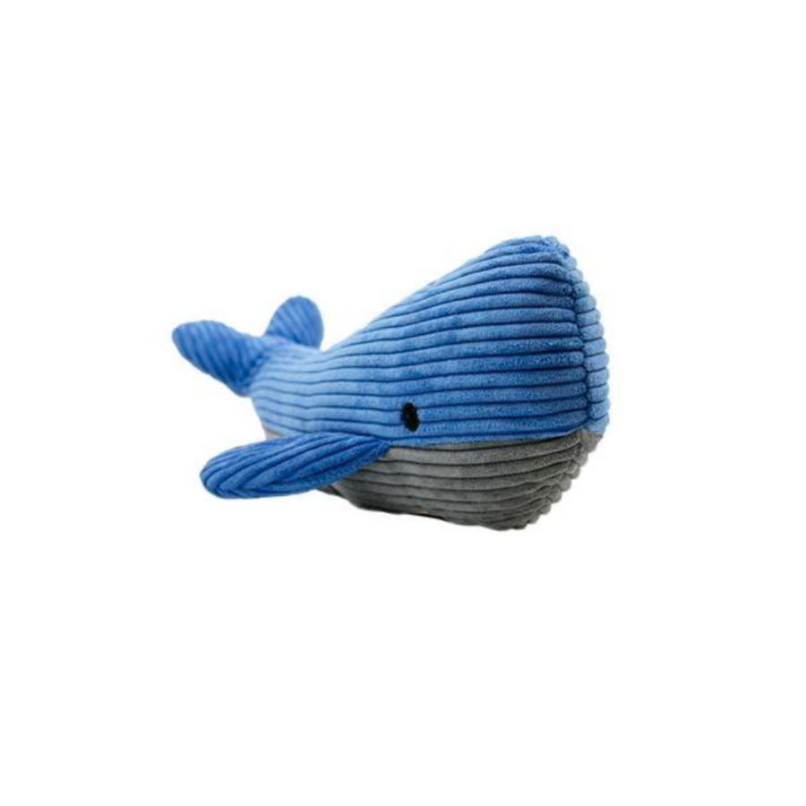 Whale Plush Squeaker Dog Toy
